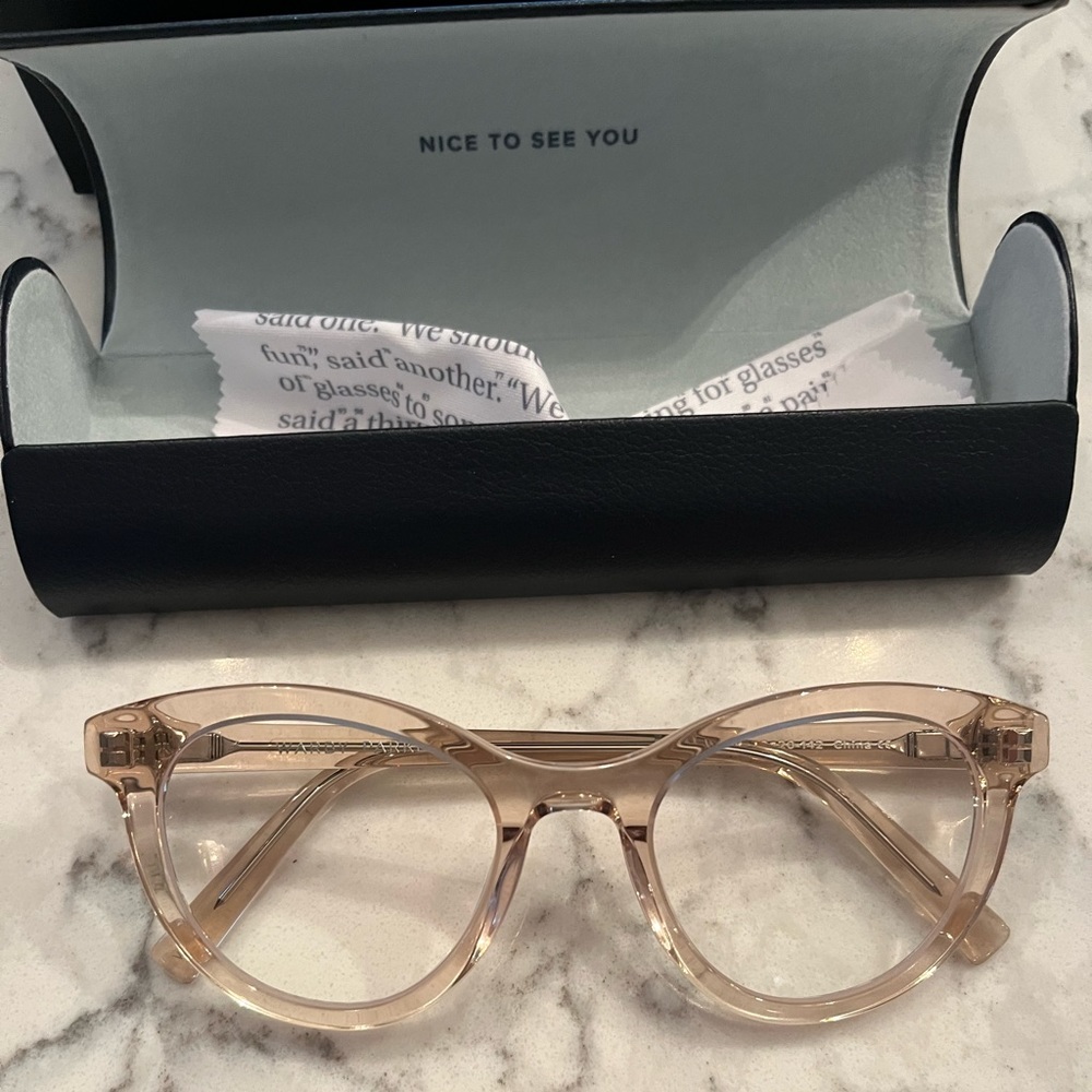 Warby Parker Raina color elderflower